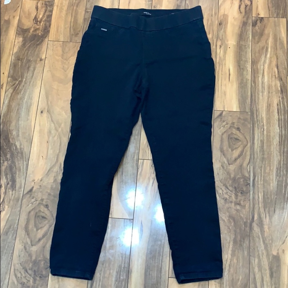 Nine West pull on black skinny jeans